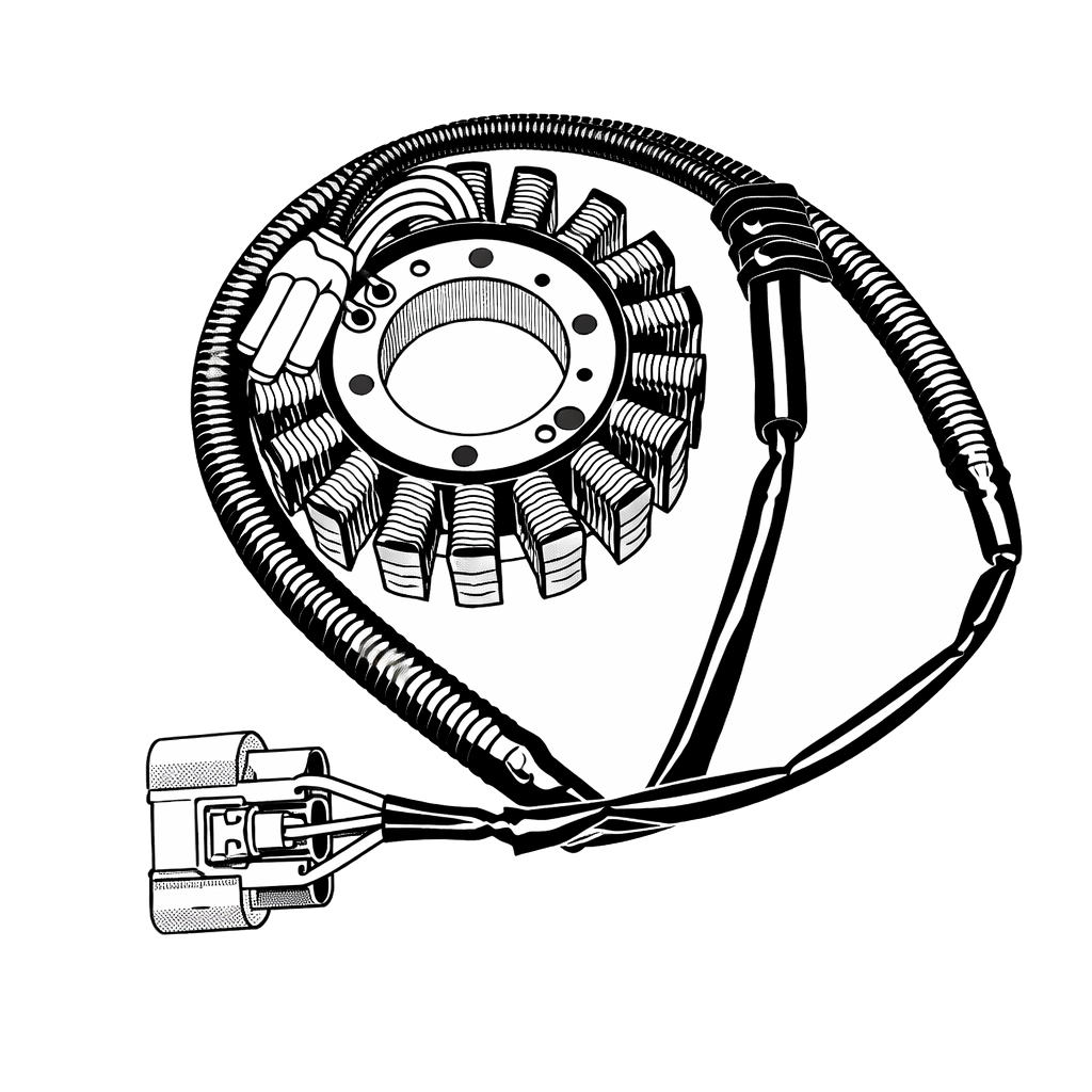 Stator alternátoru - OEM (originál)